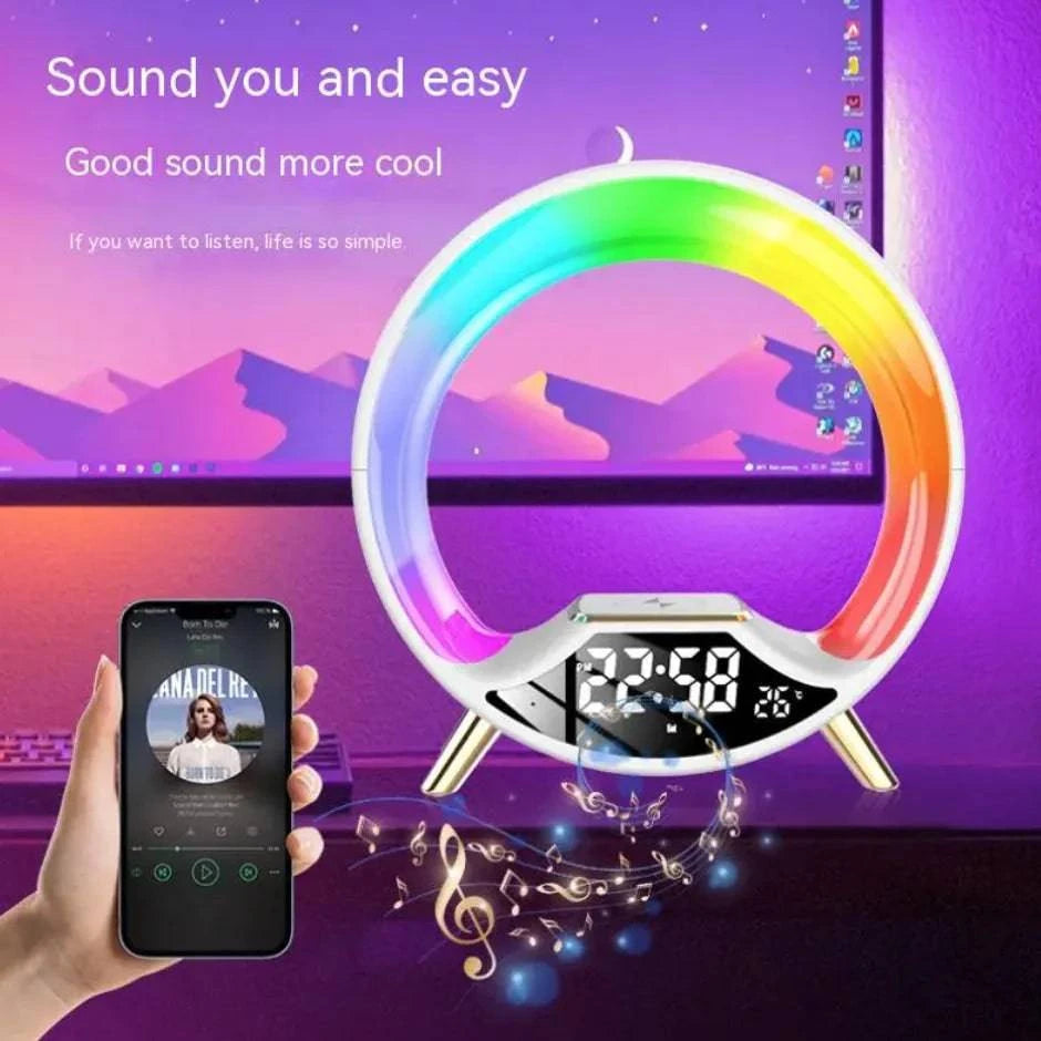 O Light 3-in-1 Wireless Charging Bluetooth Speaker Night Light - Welcome To WWP