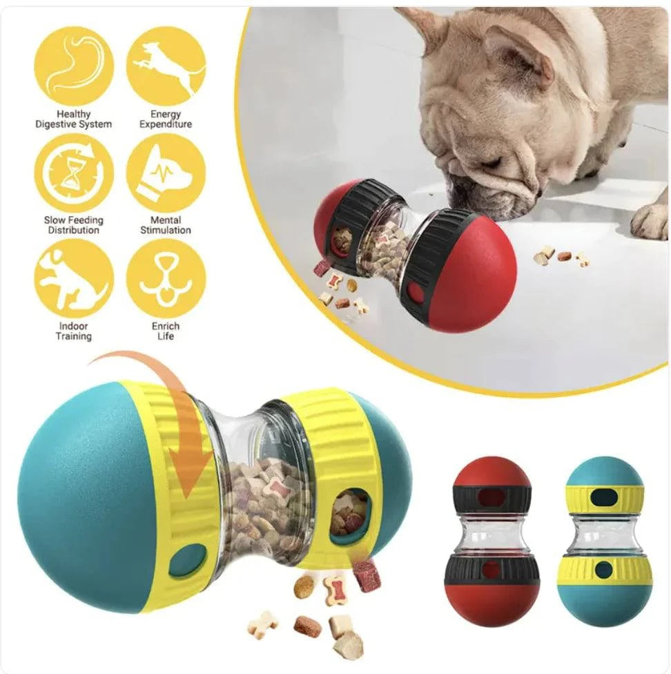 Interactive Food Dispensing Dog Toy Puzzle - Welcome To WWP