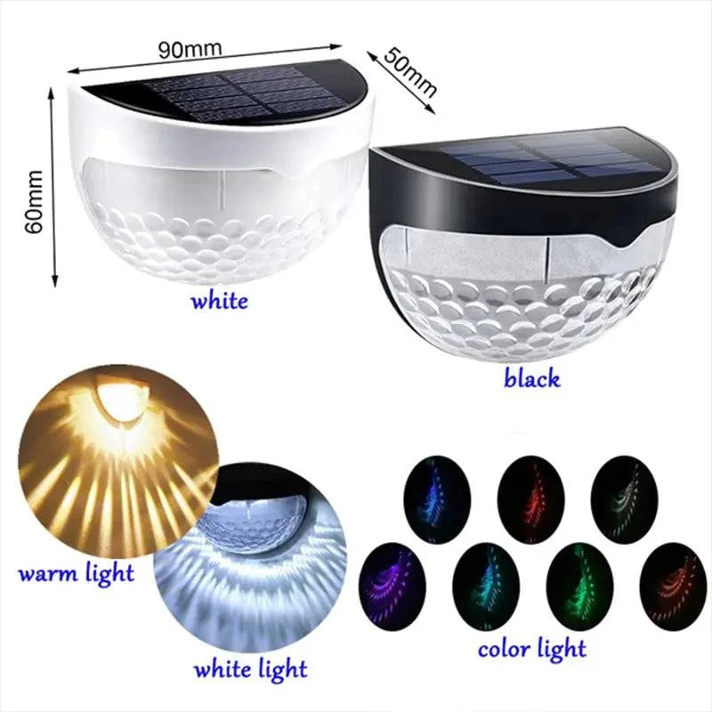 10 Pack LED Solar Light Outdoor Wall Lamps - Welcome To WWP