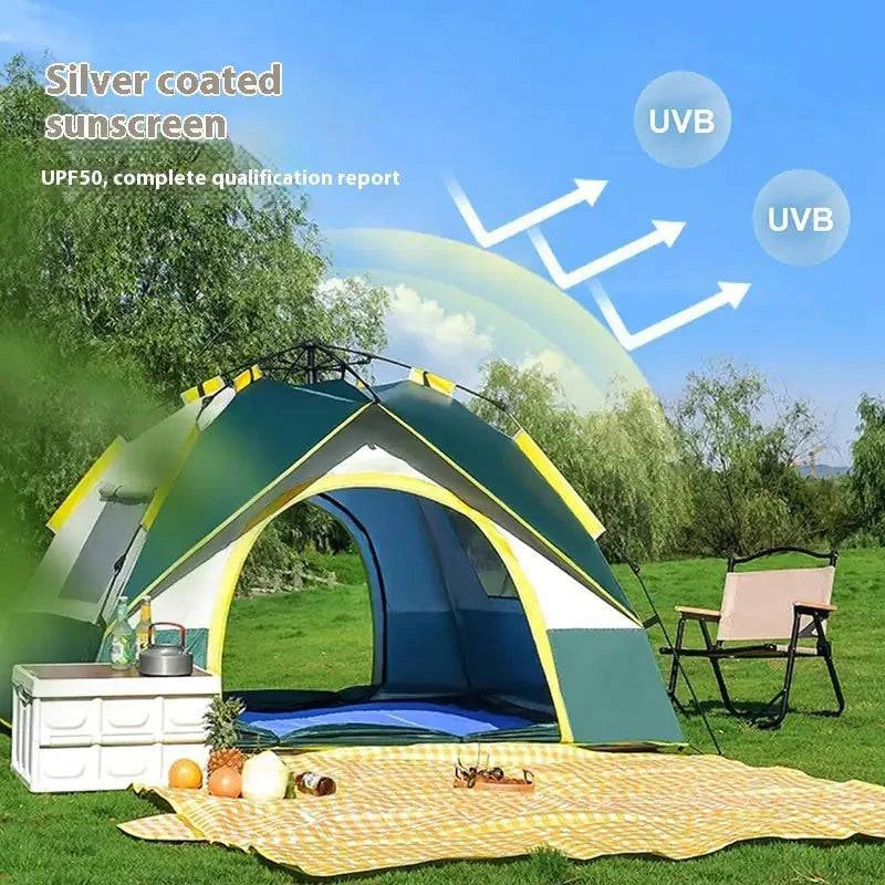 Automatic Pop-Up Camping Tent for 3-4 People - Welcome To WWP