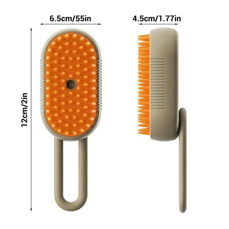 3-in-1 Electric Steam Pet Grooming Brush - Welcome To WWP