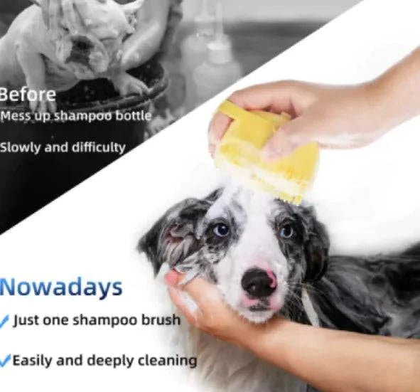 Pet Shampoo Brush and Massage Comb - Welcome To WWP