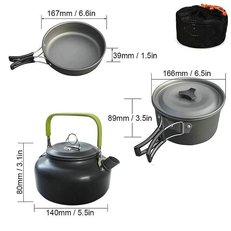 Camping Cookware Set - Welcome To WWP