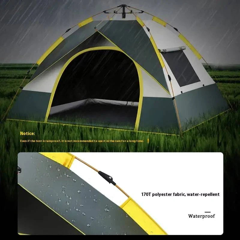 Automatic Pop-Up Camping Tent for 3-4 People - Welcome To WWP