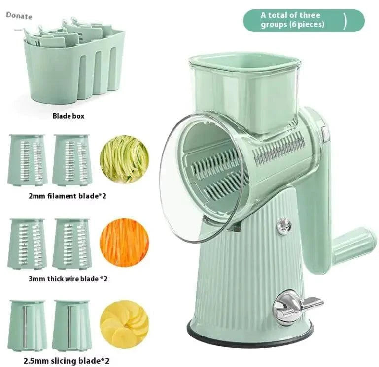 Quick Slice Roller: Handheld Multifunctional Veggie Shredder - Welcome To WWP