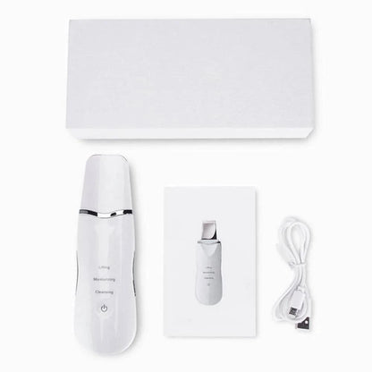 Ultrasonic Skin Scrubber Cleanser Deep Face Cleaning - Welcome To WWP