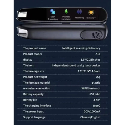 Multi-Language Scanning Translation Pen - Welcome To WWP