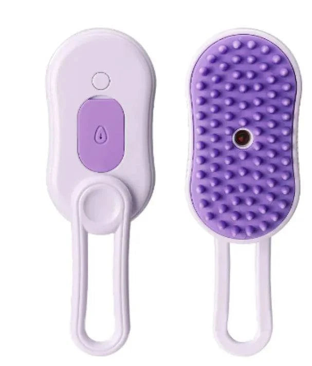 3-in-1 Electric Steam Pet Grooming Brush - Welcome To WWP